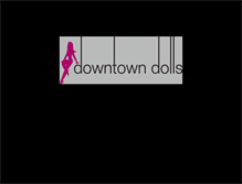 Tablet Screenshot of downtowndolls.com